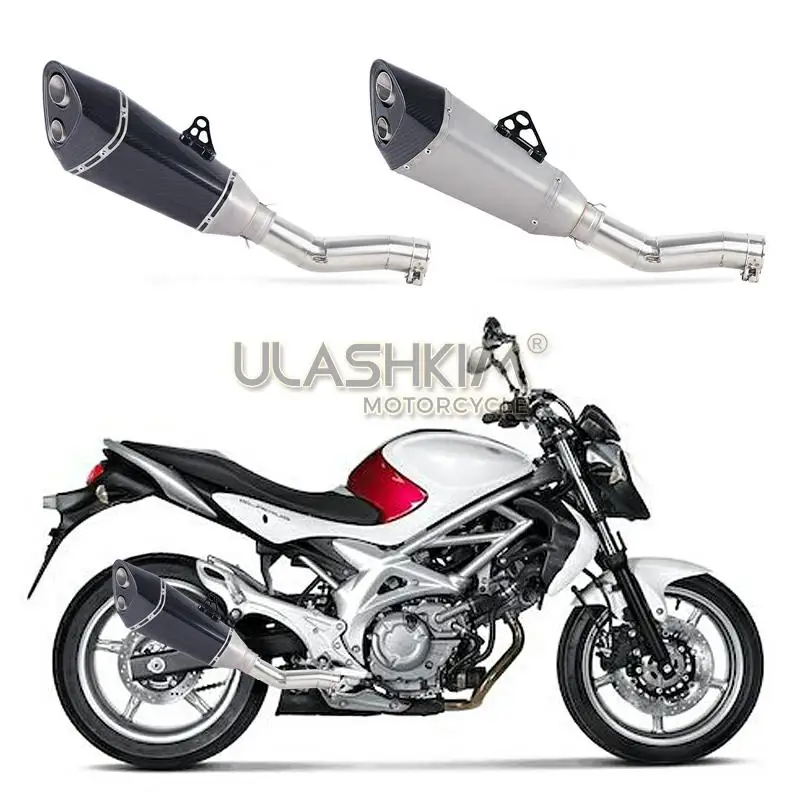 Слипоны для SUZUKI SFV650 Gladius полная выхлопная система мотоцикла глушитель Escape