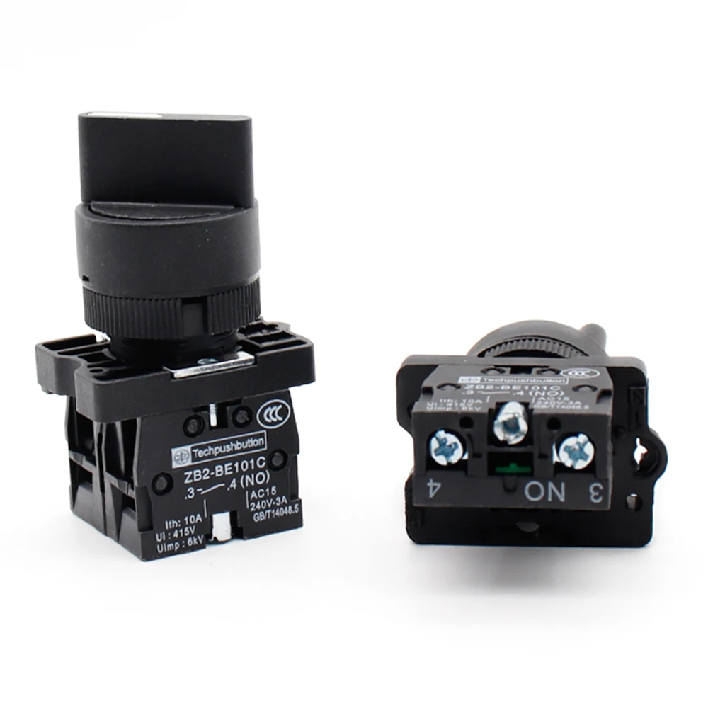 XB2-ED25 XB2-ED33 2/3 позиций 1NC/1NO фиксации самоблокирующимся/моментальный переключатель