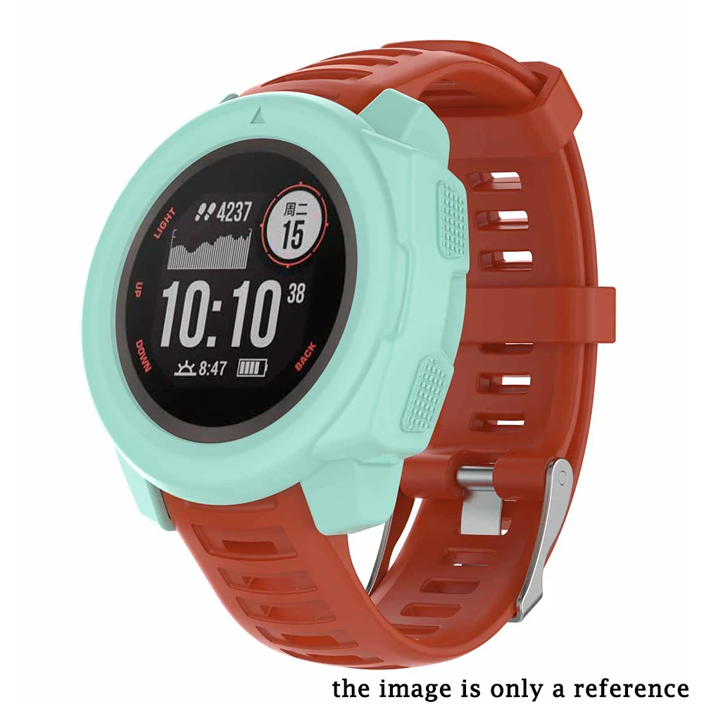 

Protective cover shell for Garmin instinct smart watch accessories full edged silicone case for Garmin instinct protector soft