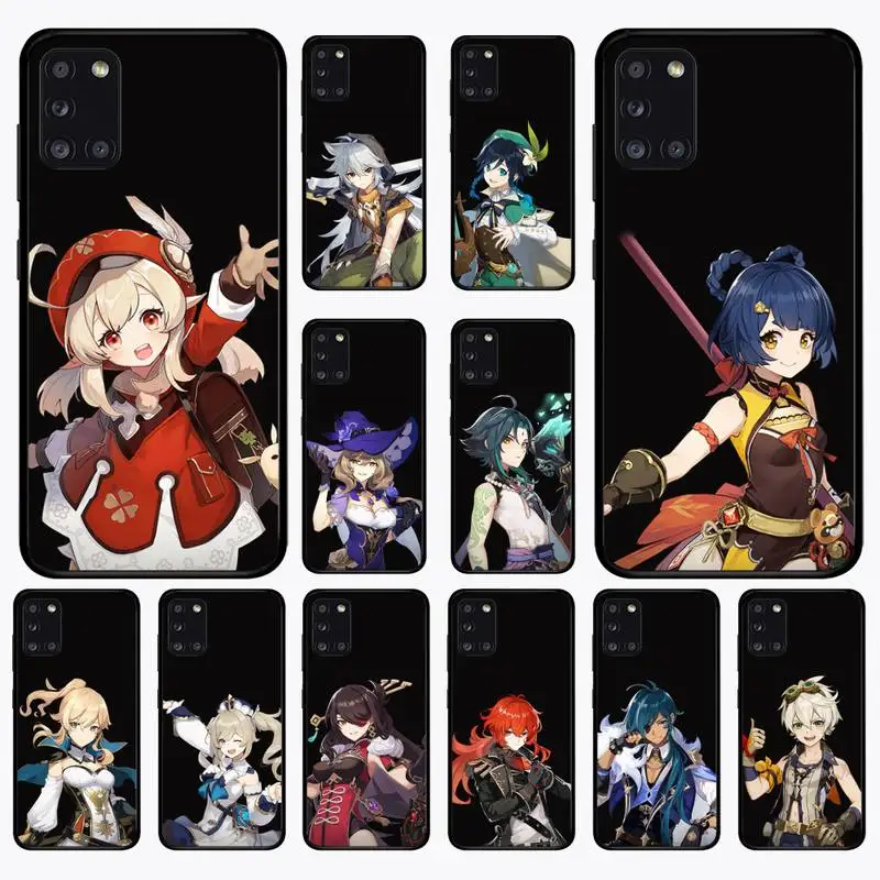 

Genshin Impact Phone Case for Samsung A 51 30s 71 21s 10 70 31 52 12 30 40 32 11 20e 20s 01 02s 72 cover