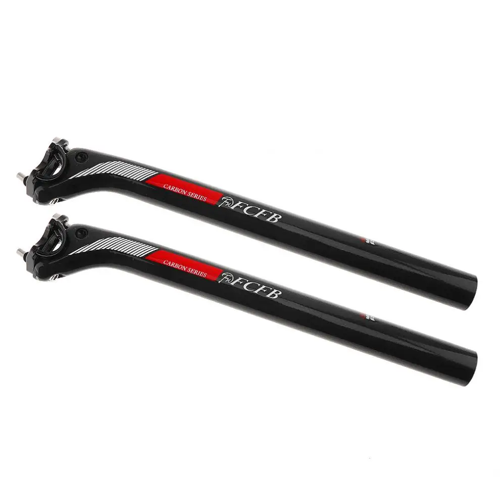 

Bike Carbon Seatpost Bicycle Parts Lightweight 3K Glossy T800 Carbon Fiber Seatpost for Road Bicycle