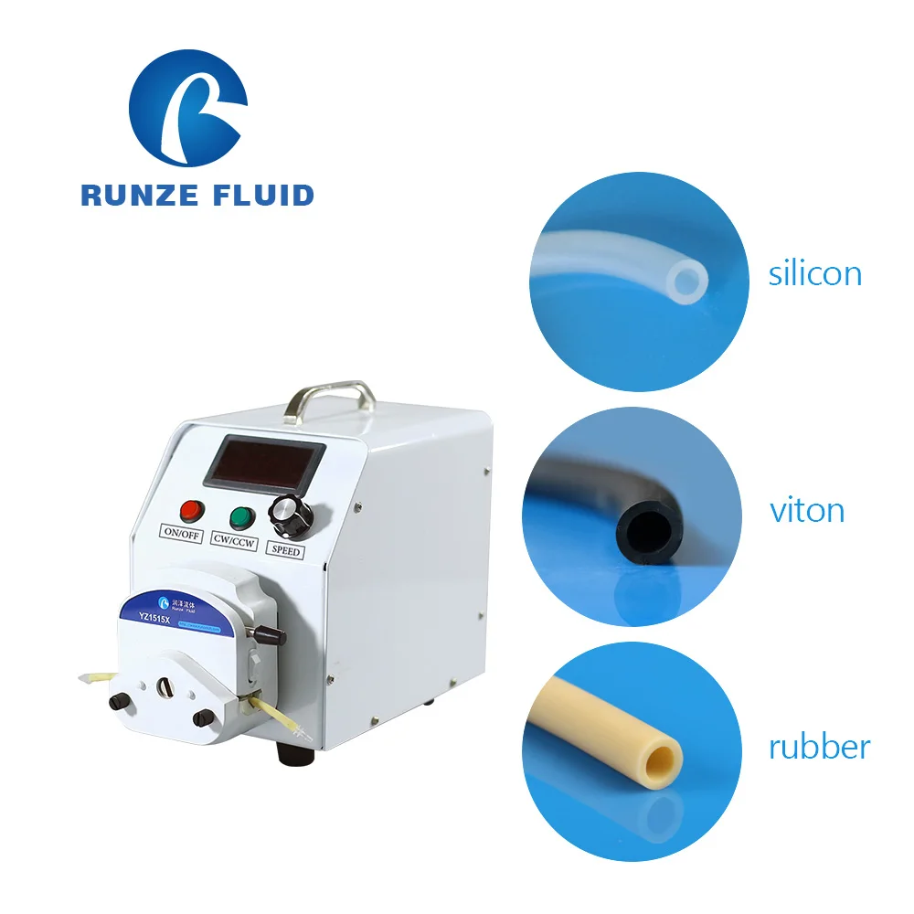 Регулируемый Дозирующий перистальтический насос для хлора лабораторный анализ