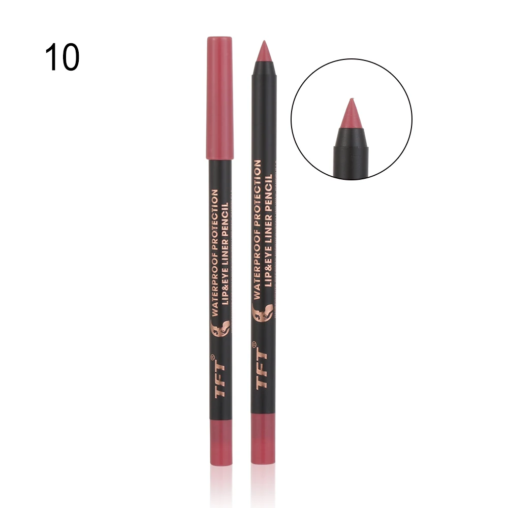 1PC 15 Colors Waterproof Long-lasting Colorful Pigment Eyeliner Eyeshadow Pencil Lip Liner Pen Women Makeup Beauty Tools | Красота и