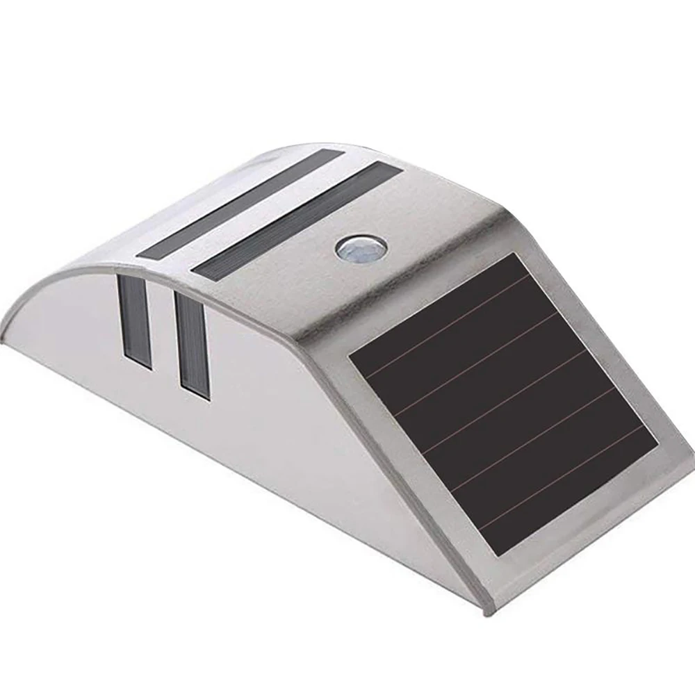 Солнечный светильник из нержавеющей стали IP65 водонепроницаемый ing индукция