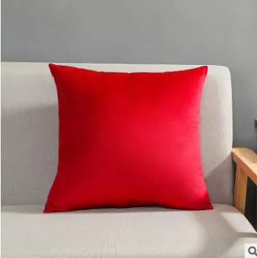 

Бархатные наволочки для подушек Kussenhoes синие 45*45