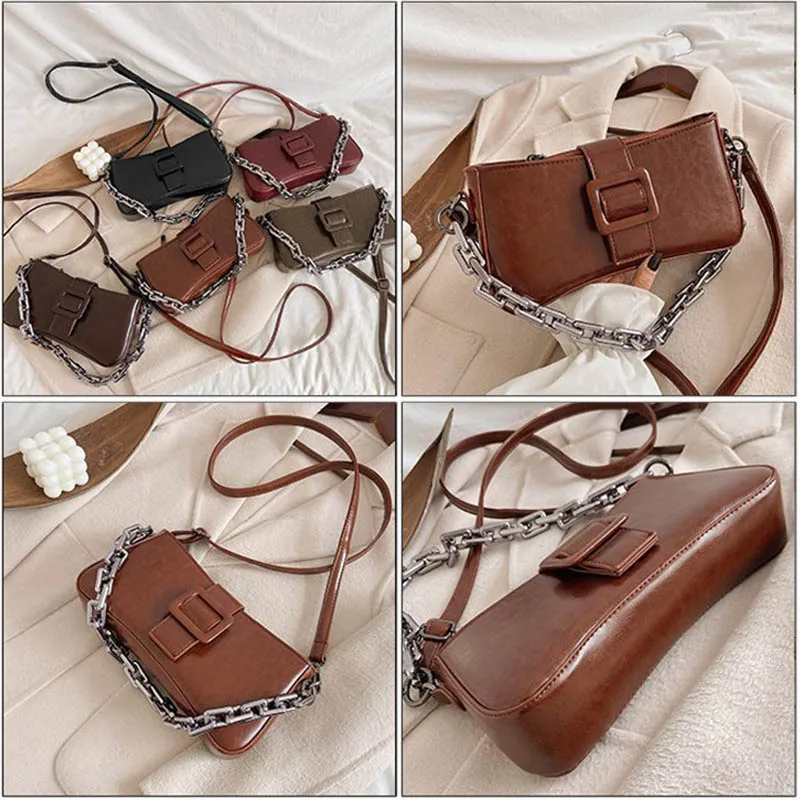 

Handbag for Women 2020 Winter New Ladies Shoulder Bags Fashion Chain Armpit Bag Female Designer Luxury Crossbody Bag and Purse