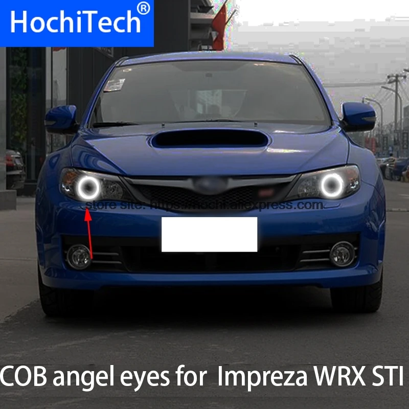 

For Subaru Impreza WRX STI 2007 2008 2009 2010 2011 COB Led day Light White Halo Cob Led Angel Eyes Ring Error Free Ultra bright