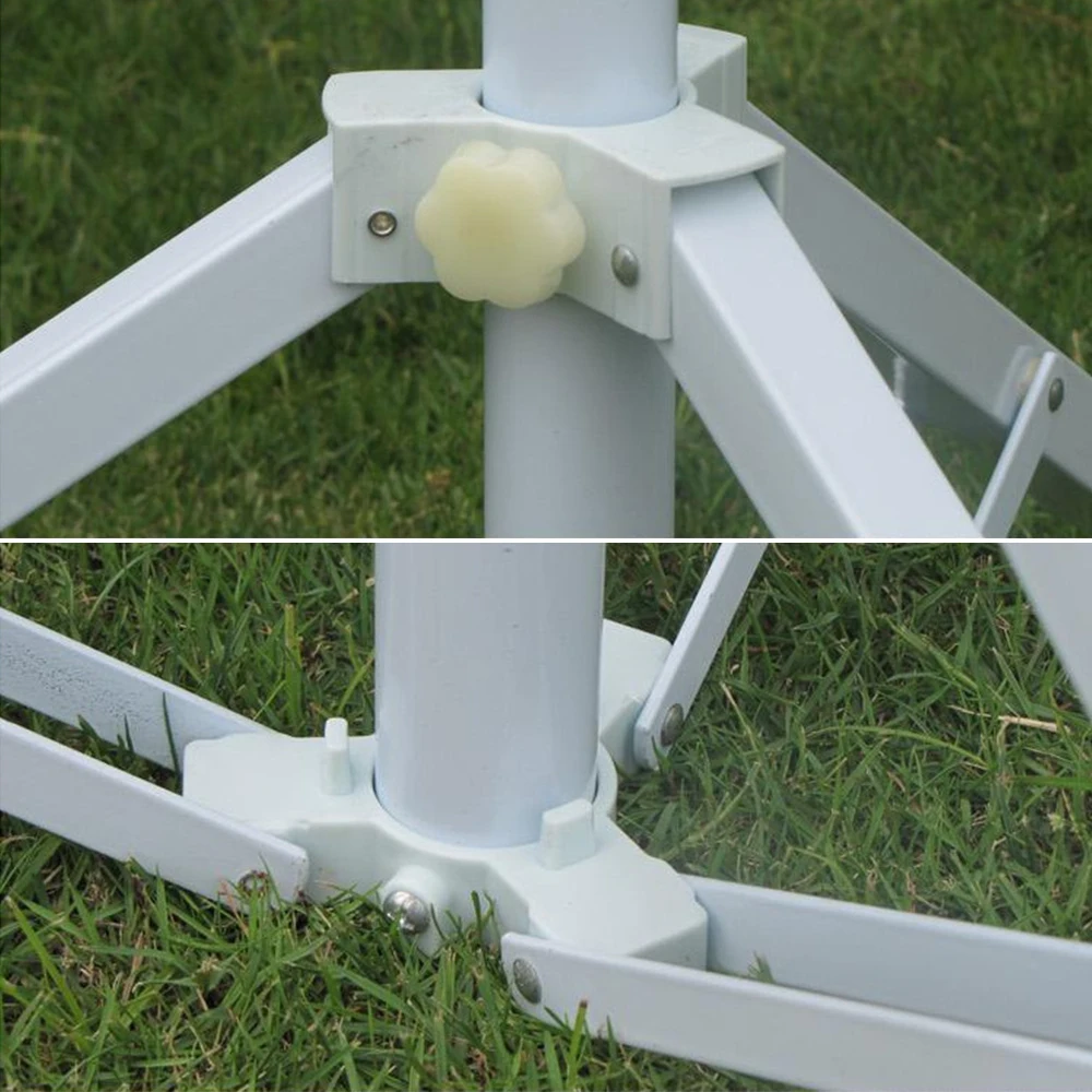 

Foldable Adjustable Beach Umbrella Stand Outdoor Sunshade Anchor Patio Umbrella Base Holder