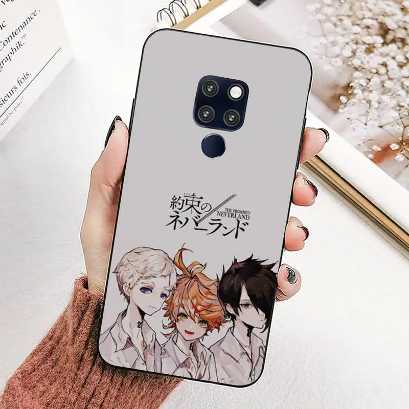 

YNDFCNB Anime The Promised Neverland Phone Case for Huawei Mate 20 10 lite pro X Honor paly Y 6 5 7 9 prime 2018 2019