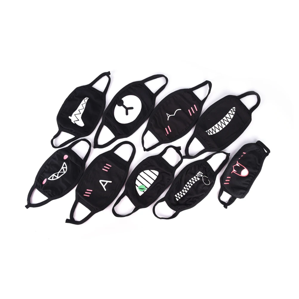 1 шт хлопок Пылезащитная маска для лица Вечерние Маски Аниме мультфильм Kpop