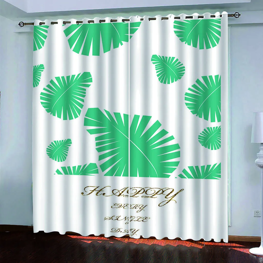 3d занавески в европейском стиле затемняющие шторы для гостиной спальни кухни с