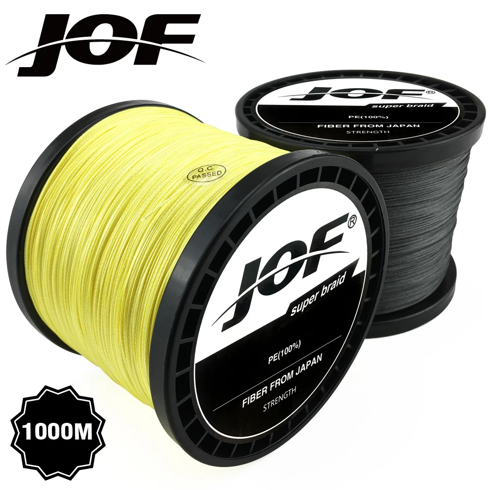 

JOF Super Strong PE Line Braided Fishing Thread 8 Strands Weaves Braided 1000M 500M 300M 100M Fishing Line