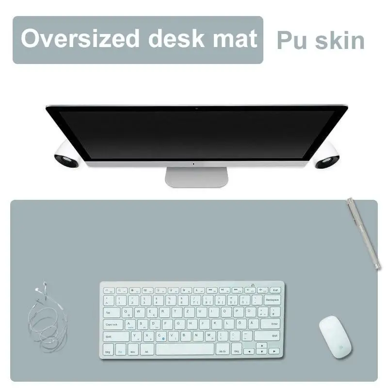 

Office Desk Pad Rubber Keyboard Mausepad For Laptop Pc Desk Mat Large Mouse Pad Gaming Computer Mat Mousepad Big Mouse Mat Gamer
