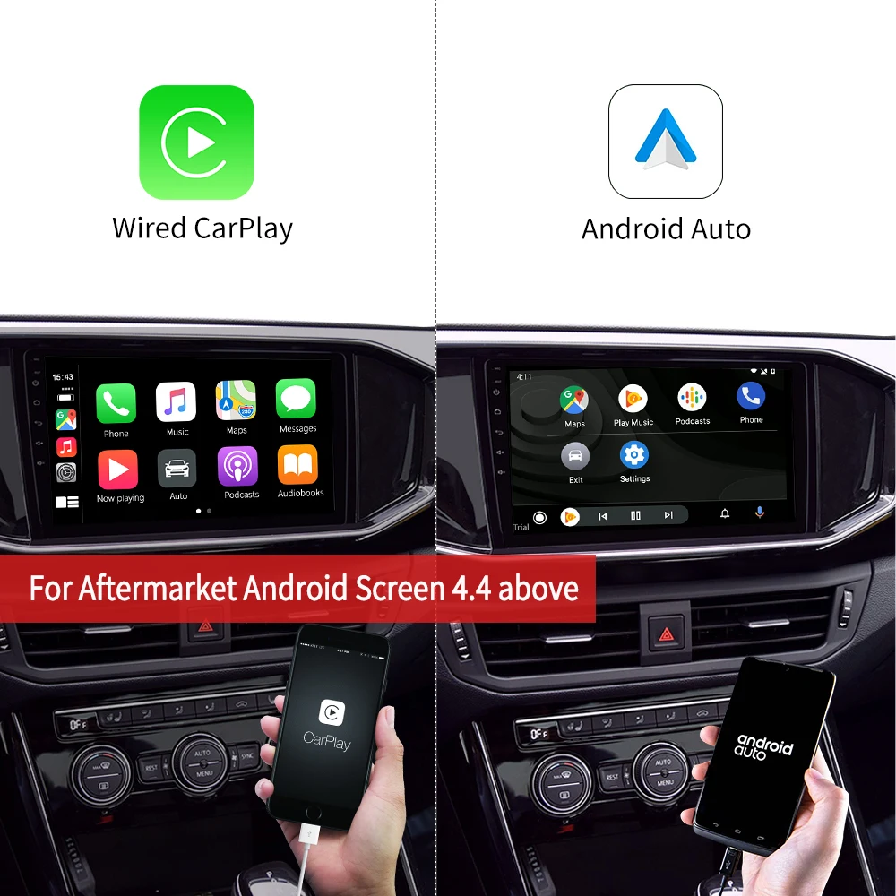 Carlinkit Android Auto Dongle CarPlay Wired For Android System Radio Navigation Mirrolink Car play Adapter Airplay Video Netflix images - 6