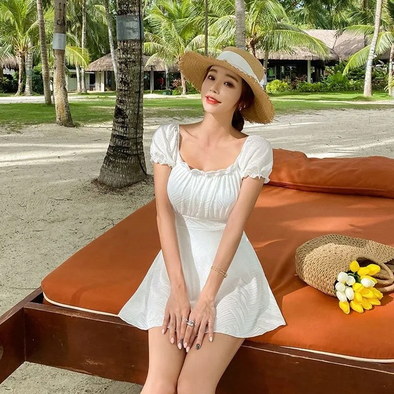 

Цельный купальный костюм, женский купальник для девочек, купальный костюм, женские купальные костюмы, Купальные платья, пляжная одежда, мон...