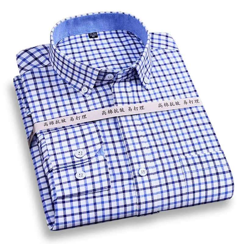 Рубашка мужская с длинным рукавом повседневная мягкая теплая Модная