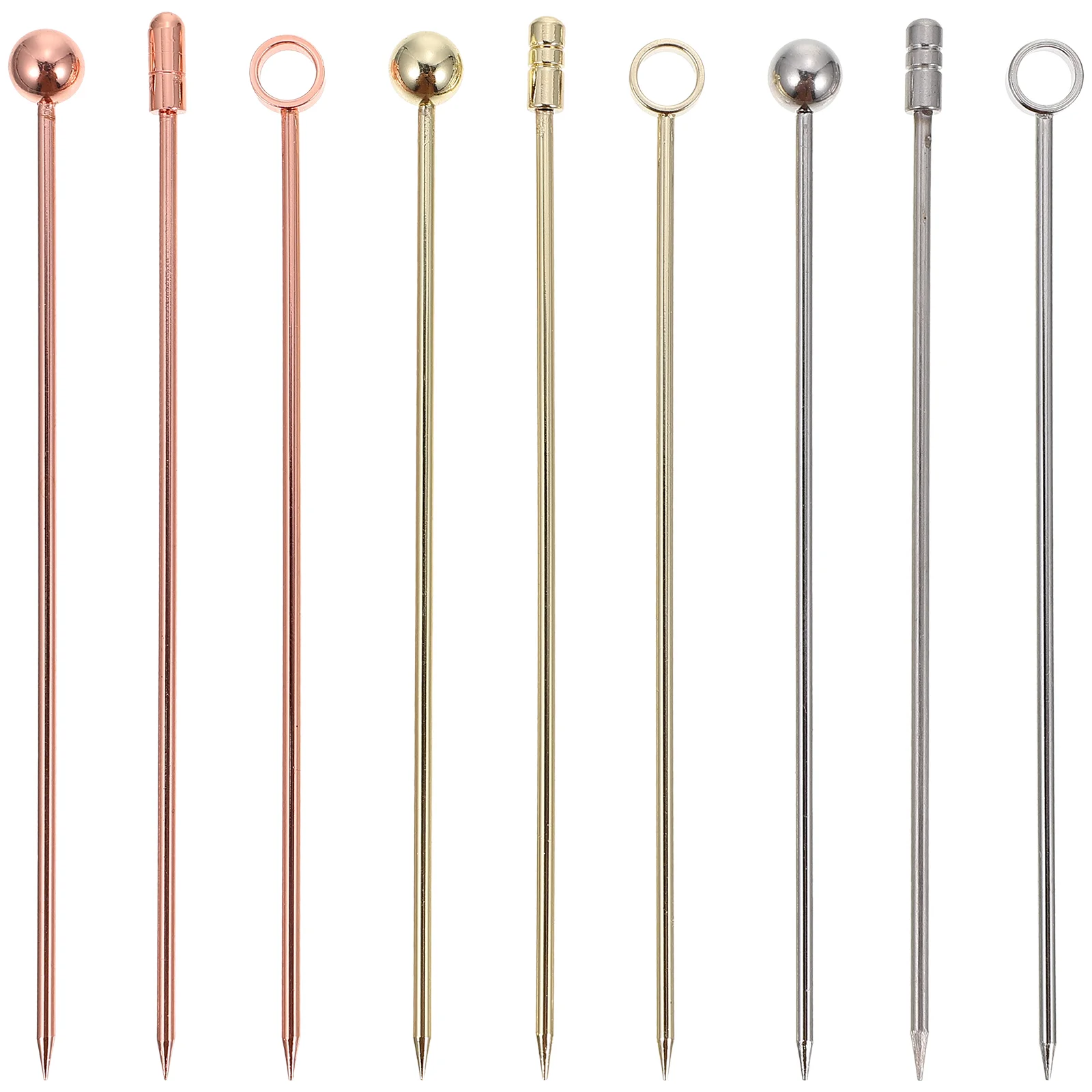 

9 шт., коктейльные палочки из нержавеющей стали