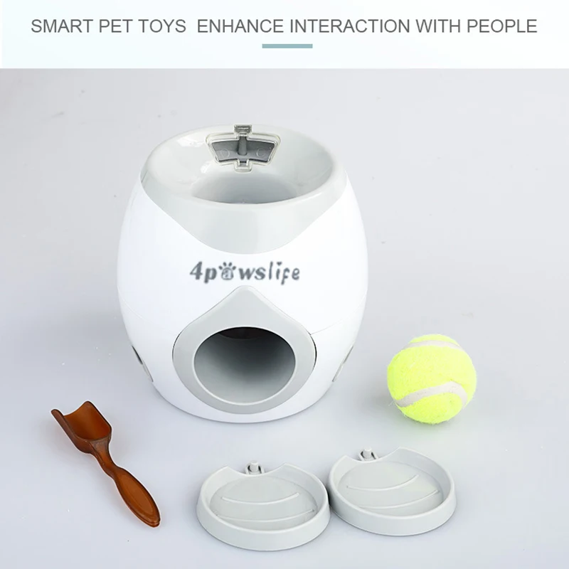 

Pet Dog Tennis Reward Machine Toy Pet Ball Launcher Toy IQ Training for Dog Toy 6cm Elastic Tennis Ball for Indoors or Outdoors