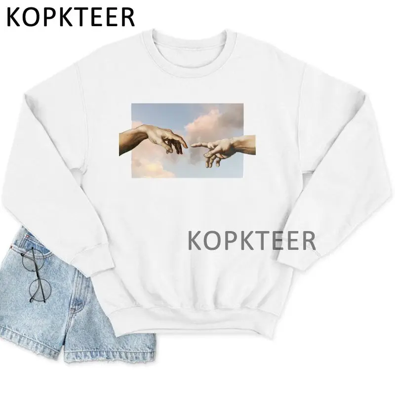 

Harajuku Women Hoodies Aesthetic 2021 New Fashion Women Hoodies Casual Vintage Aesthetic Vintage Women Long Sleeve Pullovers