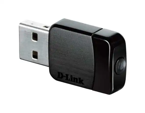 Адаптер D Link Беспроводной двухдиапазонный USB адаптер AC600|Кабели адаптеры и