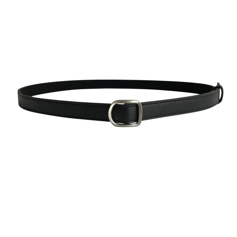 PU Leather Belt For Women Square Buckle Pin Jeans Black Chic Luxury Brand Ladies Vintage Strap Female Waistband |