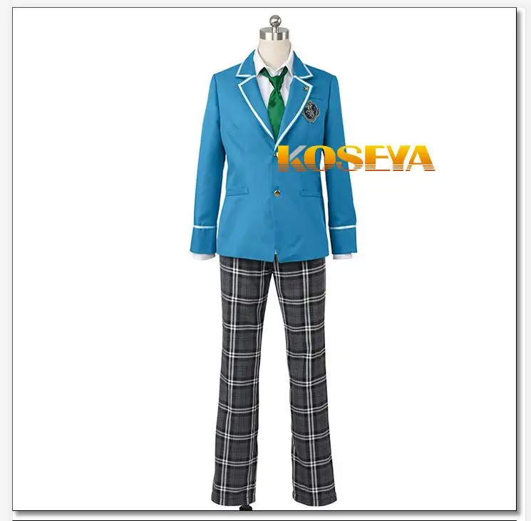 Игровой Комплект звезды Tenshouin Eichi Косплей костюмы класс три школьная форма