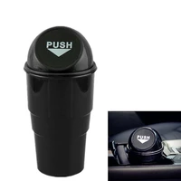 car garbage bin plastic waterproof auto storage bucket car trash storage bag ashtray car protection product universal auto parts