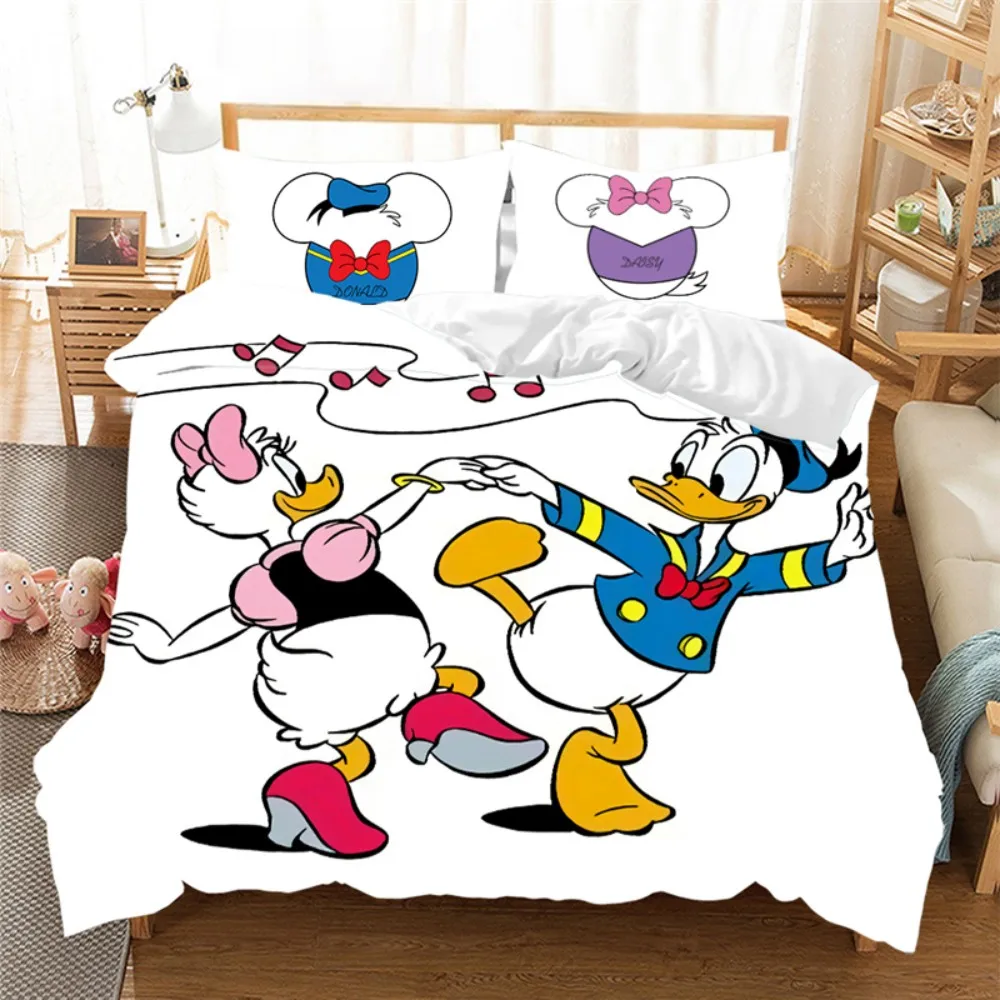 

Disney Children's Bedding Set Down Quilt Cover Pillowcase Daisy Donald Duck Children's Day Gift Bedroom Decoration Home Textile