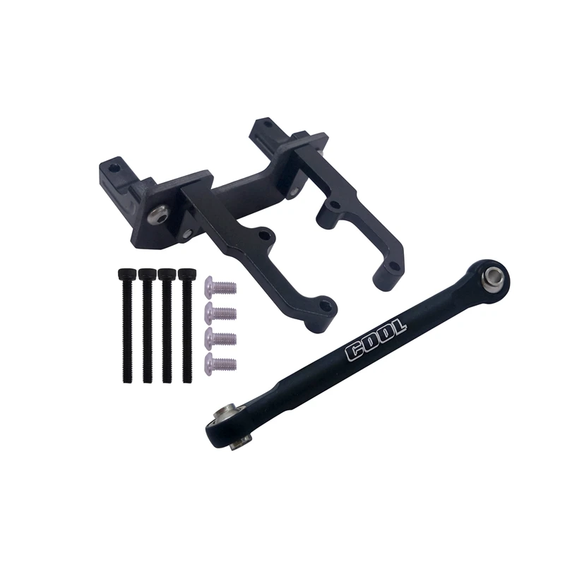 RC 1/10 грузовика AXLE Алюминий Servo крепление + углеродное Рулевое ссылку для осевой