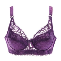 2019 deepv minimizer bras for women sexy lingerie lace bralette plus size brassiere thin intimates wireless 40 90 36 pink black