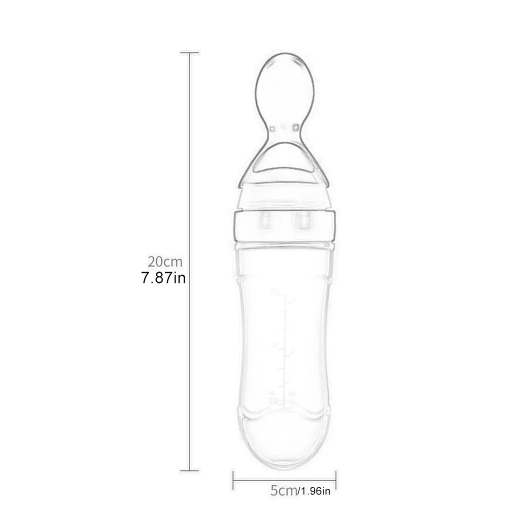 

Baby Rice Paste Bottle Baby Silicone Milk Bottle Feeding Spoon For Baby Silicone Squeeze Rice Paste Bottle Baby Feeding Tools