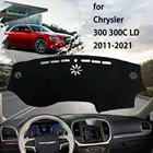 Чехол для приборной панели, коврик для приборной панели, Противоскользящий коврик, солнцезащитный козырек для Chrysler 300 300C LD Lancia Thema 2011  2021