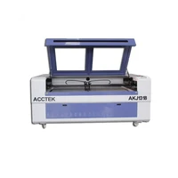 acrylic invitation card laser making machine 1318 co2 laser cutting engraving machine 80w