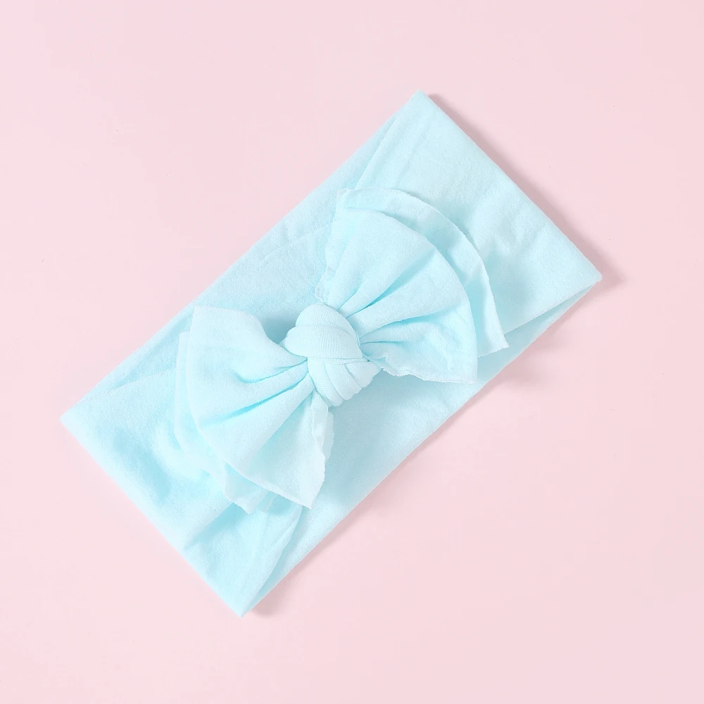 

New Hairband Toddler Baby Girls Head Wrap for Children Double Bow Knot Newborn Turban Headband Hair Accessories Baby Gifts