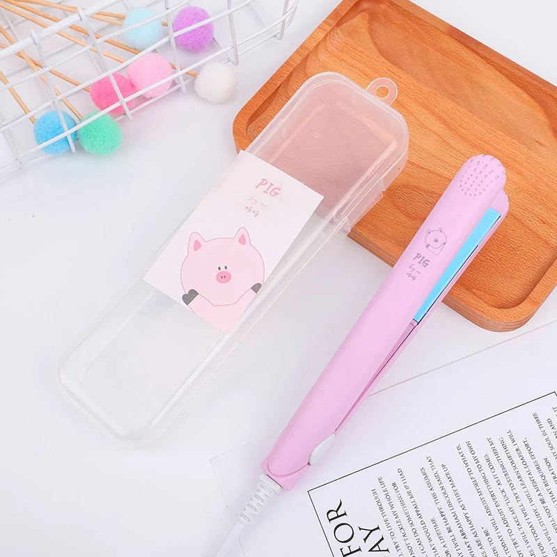 Новый мини выпрямитель для волос плойка бороды расческа щипцы завивки утюжок