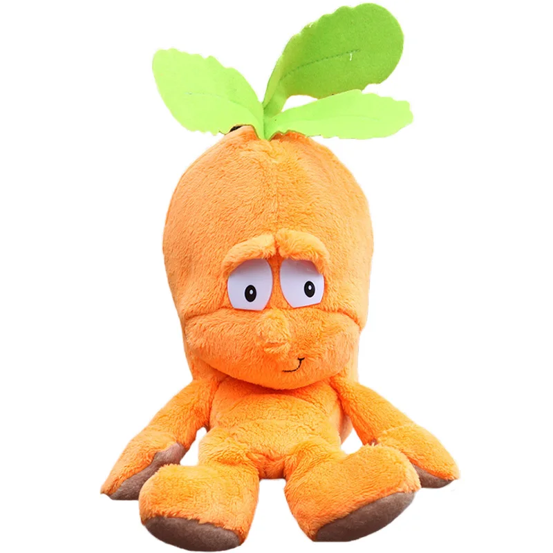carrot Добро пожаловать, тыква, ананас, плюшевая игрушка, банан, цветная капуста, черника, фрукты, овощи, мягкая кукла, подарок на день рождения, Рождество, для детей - Цвет: carrot