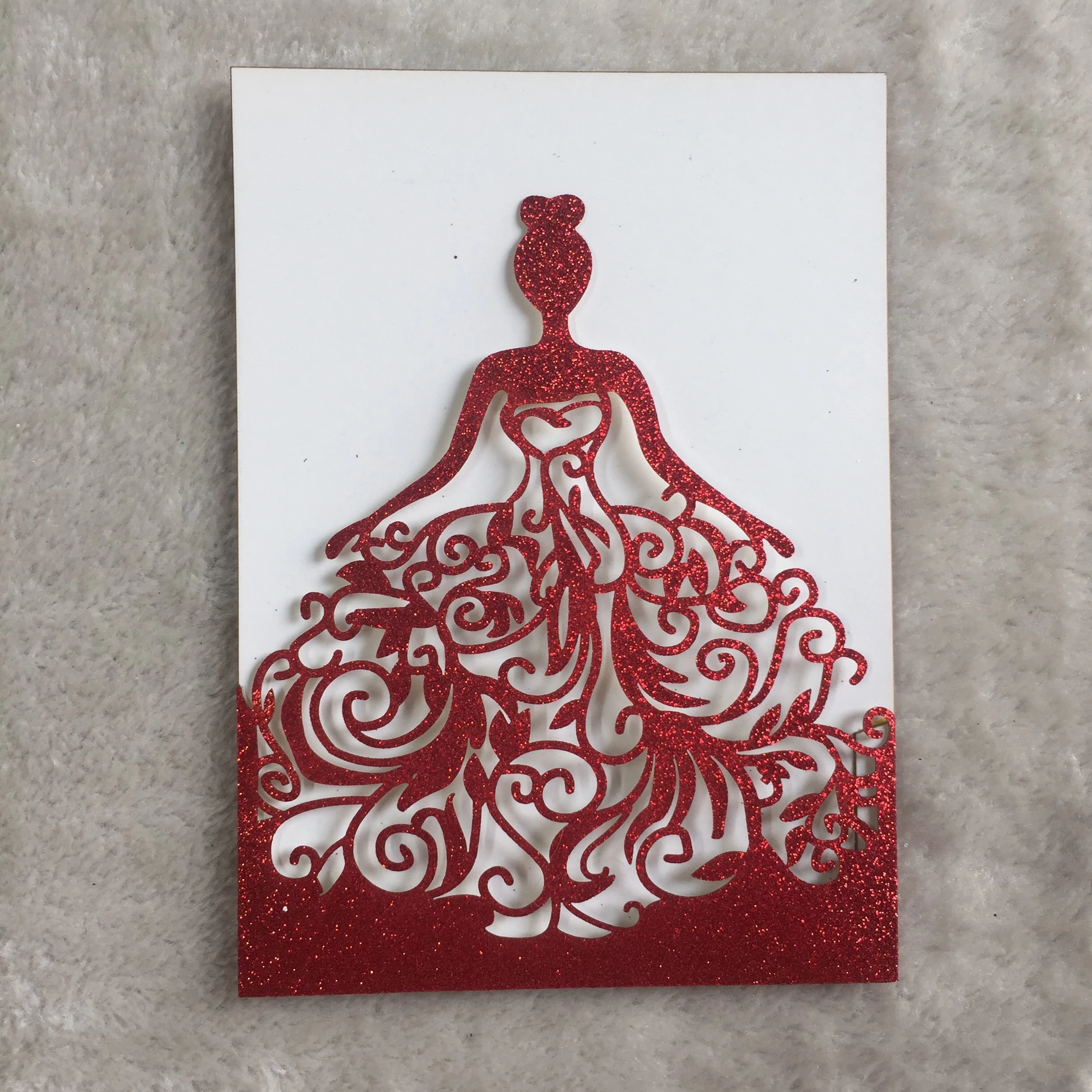 Inc193 Классические свадебные приглашения индивидуальные фотообои день рождения