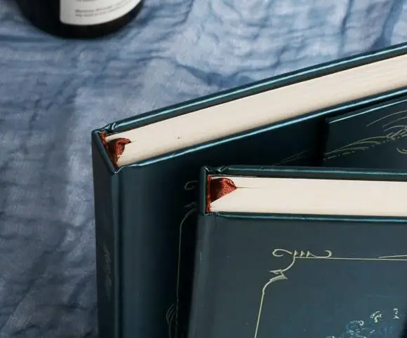 

3 Pcs Navy Blue Vintage Style Hard Cover Paper Notebook Diary Agenda Planner Notepad Retro Journal Book