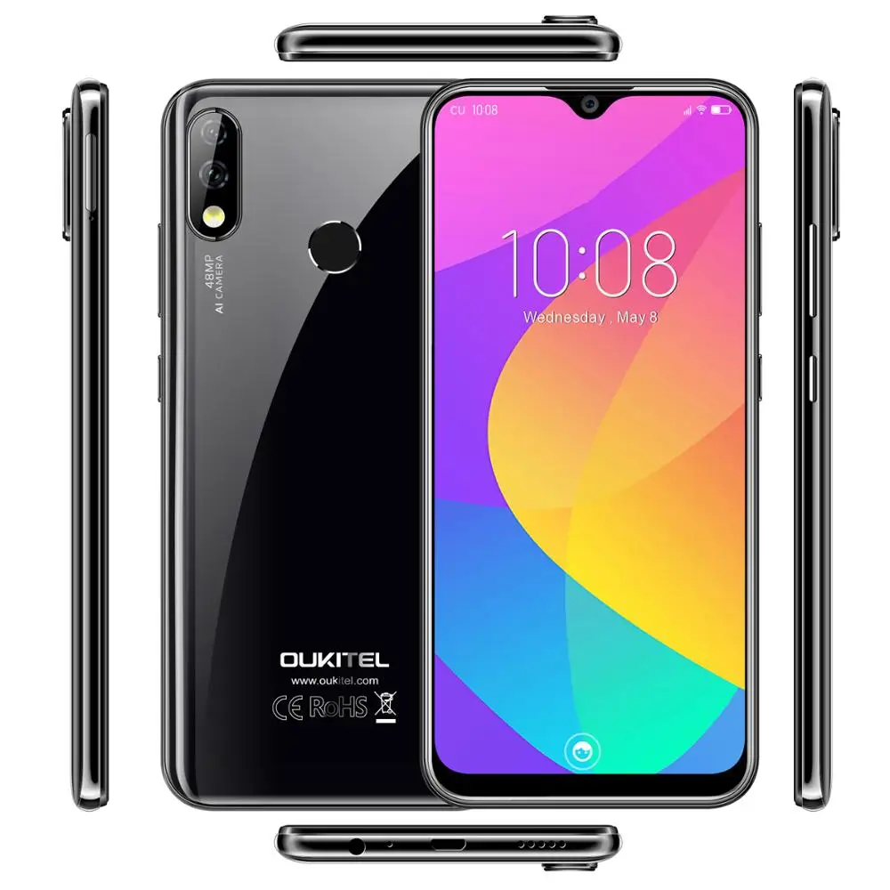 OUKITEL Y4800 смартфон на Android 128 восемь ядер экран 9 0 дюйма 6 ГБ + 3 ГБ|Смартфоны| |