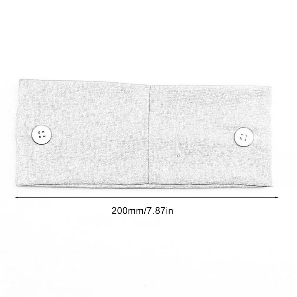 Маска аксессуары резинка для волос на пуговицах эластичная лента фитнеса