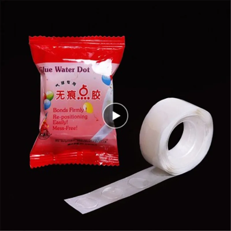 

100Pairs Self Double Sided Adhesive Fastener Tape Strong Glue Sticker Disc White Black Round Coins Hook Loop Tape