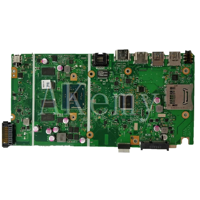 akemy x541sa mainboard for asus x541s x541sa laptop motherboard x541sa mainboard x541sa motherboard test ok n3060 cpu 8gb ram free global shipping