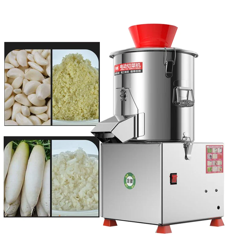 

Electric vegetable cutter stuffing machine