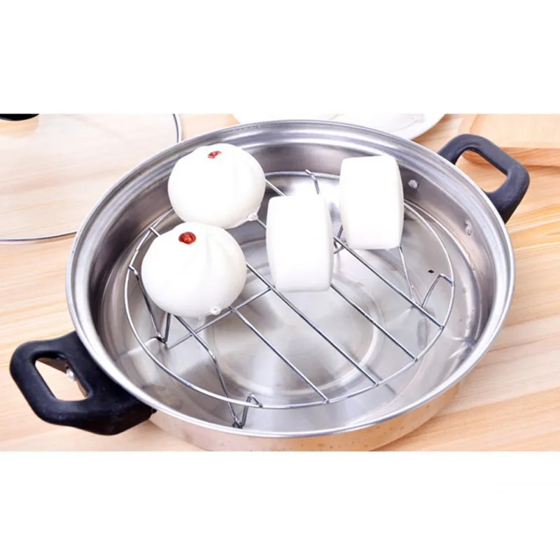 Нержавеющая сталь высокой стопы Многофункциональный четырехугольный Пароварка