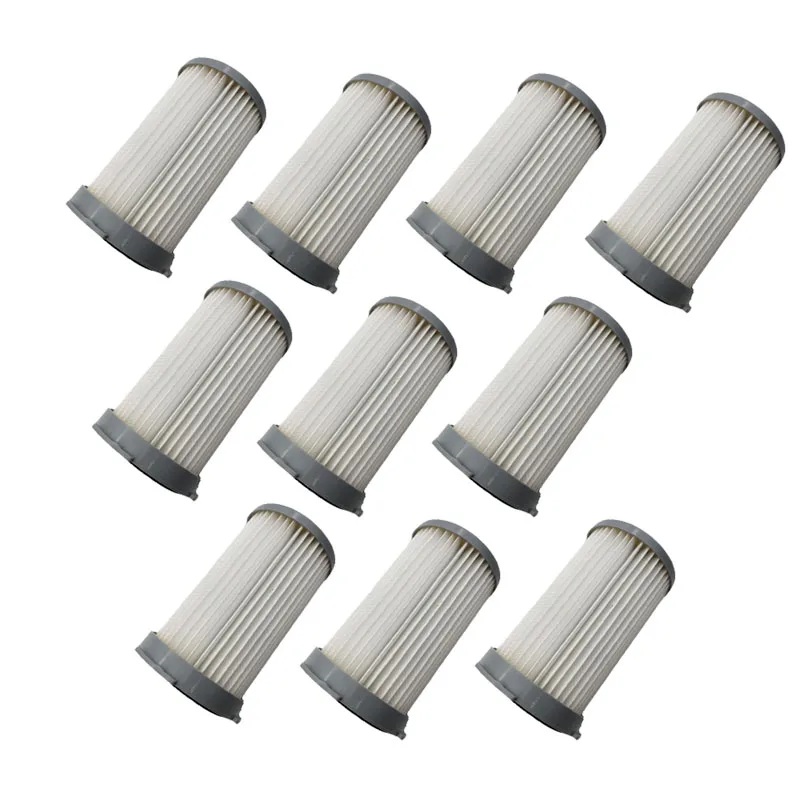 10 упаковок, высокоэффективный фильтр, пылезащитные фильтры для ZS203 ZT17635/Z1300-2, детали пылесоса, аксессуары для фильтров hepa