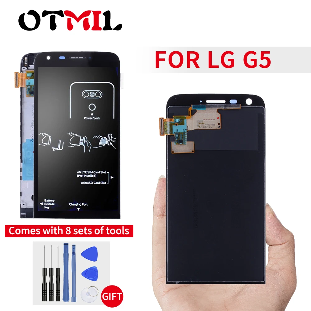 5 3 &quotlcd s для LG G5 ЖК дисплей с сенсорным экраном рамкой дигитайзер в сборе H850 H840 H830