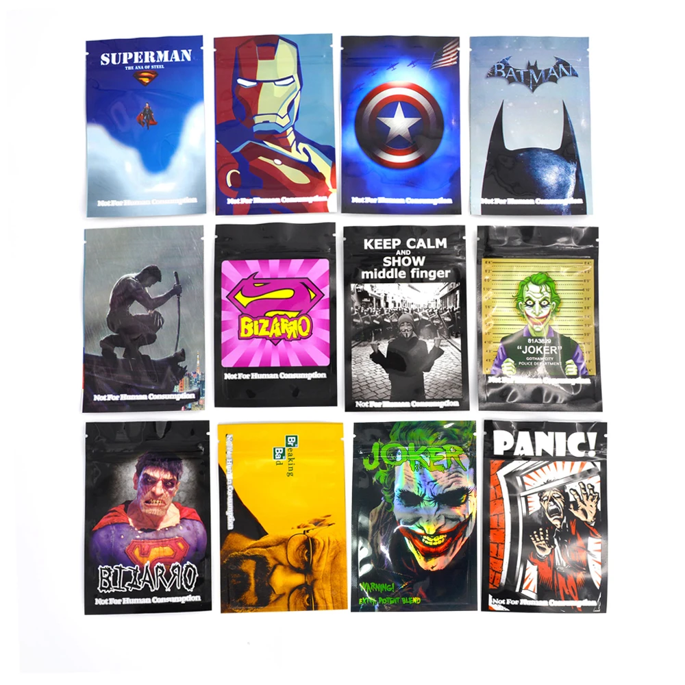 3 5 г небольшие пакеты с индивидуальным принтом для закусок герметичный порошок