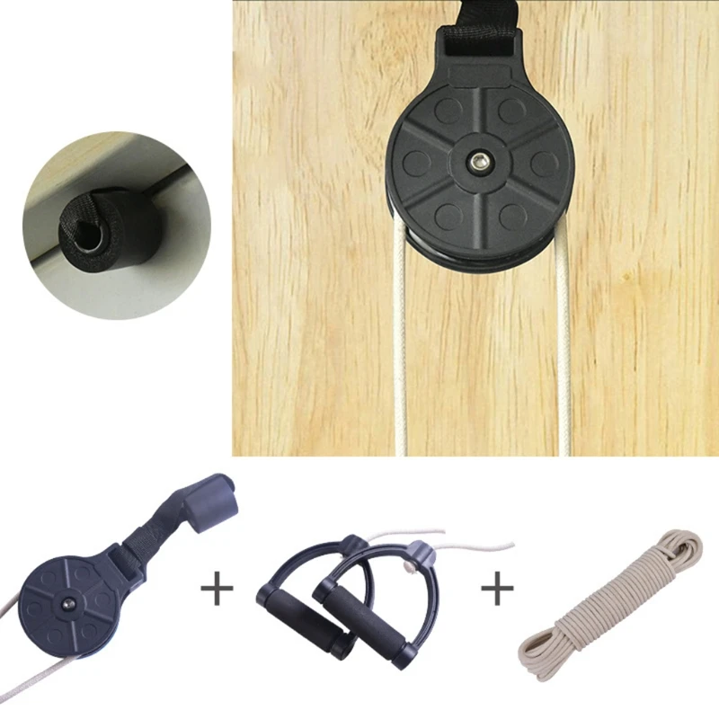 

Shoulder Pulley, Overhead Shoulder Pulley for Physical Therapy, Pulley with Foam Handles, System for Rehabilitation