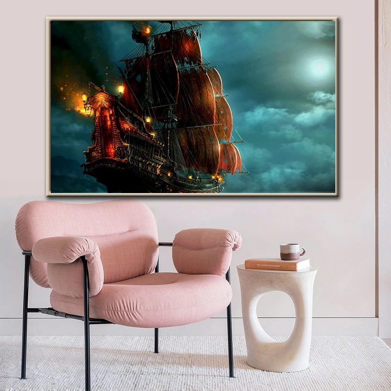 Постеры и принты скандинавский Искусство Декор настенные картины парусный