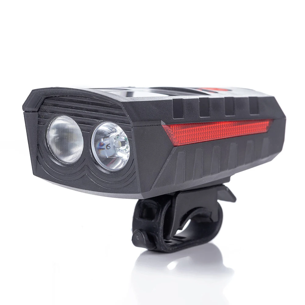 Велосипедная фара с зарядкой от USB передняя для горного и дорожного велосипеда